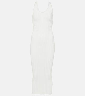 Robe midi Ottilie en coton mélangé | Khaite