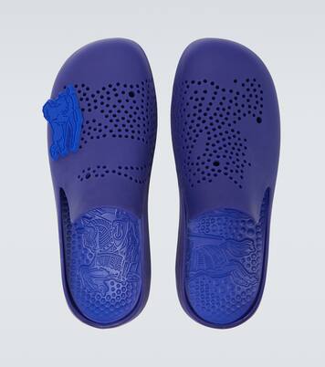 Mules en caoutchouc à logo | Burberry