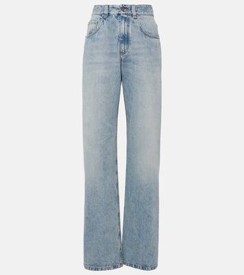 High-Rise Straight Jeans | Brunello Cucinelli