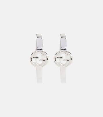 Ohrringe Interlocking G aus Sterlingsilber | Gucci