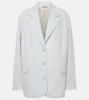 Cotton and linen blazer | Acne Studios