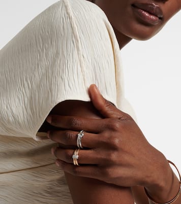 Bague Together en or blanc 18 ct et diamants | Pomellato