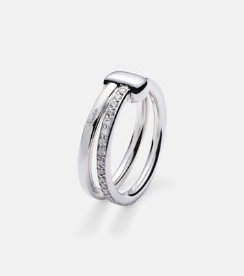 Bague Together en or blanc 18 ct et diamants | Pomellato