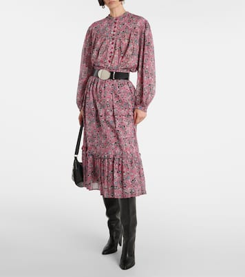 Bedruckte Bluse Salika aus Baumwoll-Voile | Marant Etoile