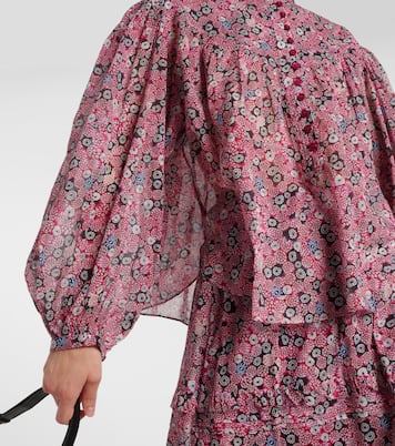 Bedruckte Bluse Salika aus Baumwoll-Voile | Marant Etoile
