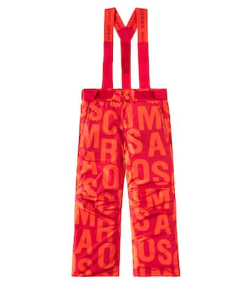 Logo printed ski salopettes | Marc Jacobs Kids