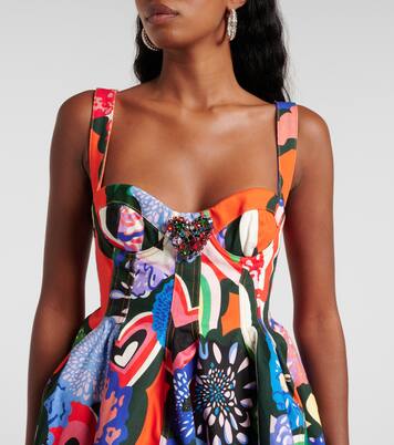 Robe imprimée en coton | Area