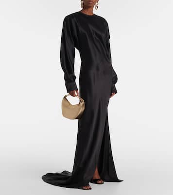 Silk satin gown | Valentino