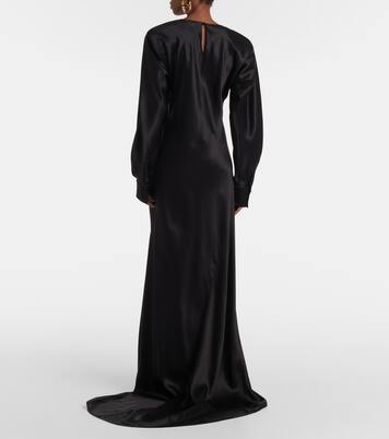 Silk satin gown | Valentino