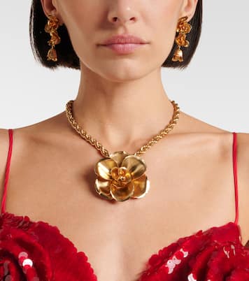 أقراط دروب مطلية بالذهب Amyrin Small | Jennifer Behr