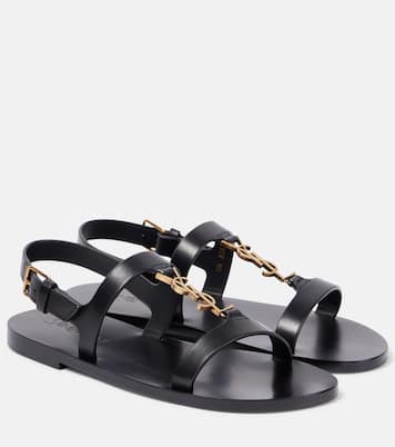 Sandalen Cassandra aus Leder | Saint Laurent