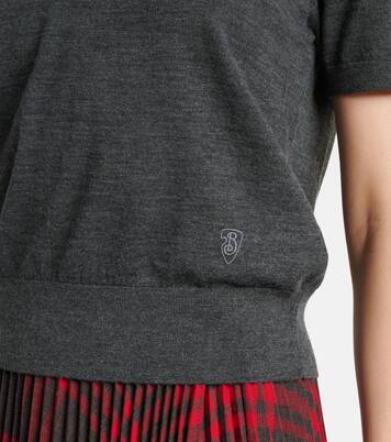 Polohemd aus Wolle | Burberry