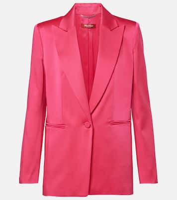 Blazer Galazia de satén | Max Mara