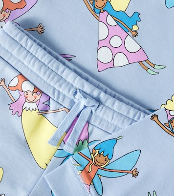 Set aus Pullover und Shorts aus Baumwolle | Stella McCartney Kids