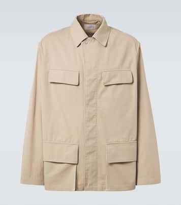 Cotton twill overshirt | Lemaire