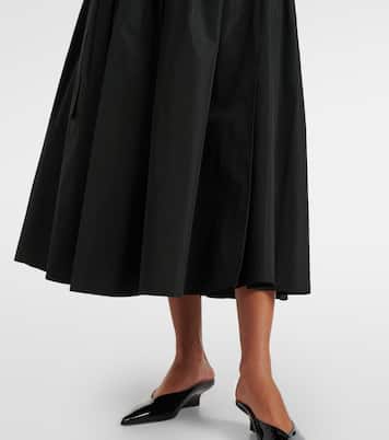 Falda larga Gea de tafetán plisada | 'S Max Mara