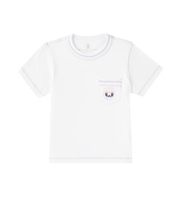 Printed cotton jersey T-shirt | Brunello Cucinelli Kids