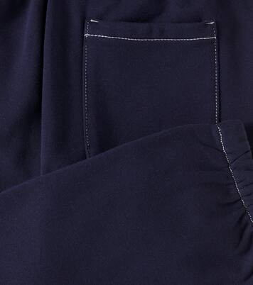 Cotton-blend fleece sweatpants | C.P. Company Kids