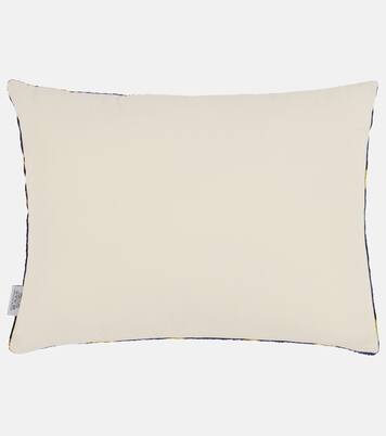 Bees silk and cotton velvet cushion | Les-Ottomans