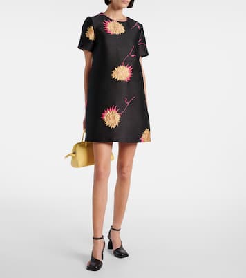 Abito corto Swing in jacquard | La DoubleJ