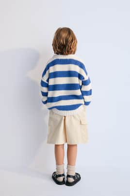 Artemis cotton Bermuda shorts | The New Society
