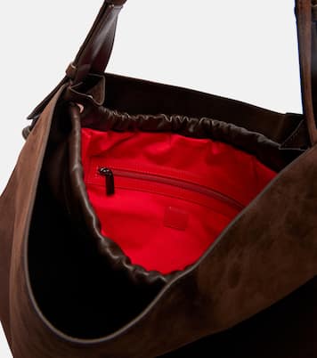 Tote Bag Baggy aus Veloursleder | Christian Louboutin