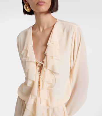 Bellen ruffled minidress | Bananhot