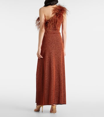 Lumière Plumage maxi dress | Oséree