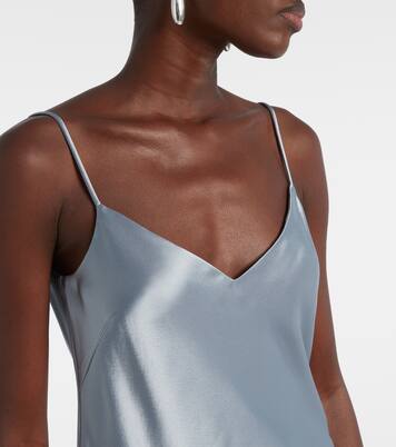 Top lencero Ischia de satén | Galvan