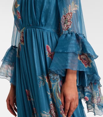 Paisley silk chiffon gown | Etro