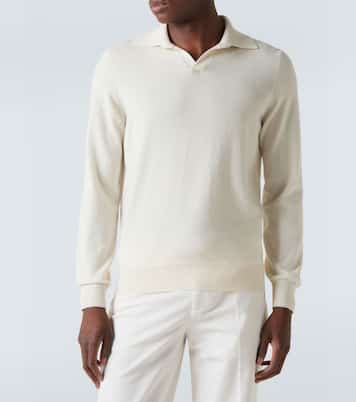 Cashmere polo sweater | Brunello Cucinelli