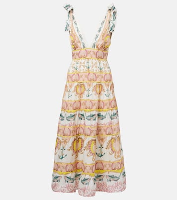 Maritime Magic printed midi dress | Farm Rio