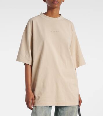 Logo cotton jersey T-shirt | Balenciaga