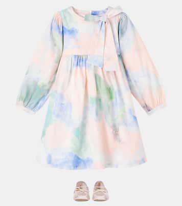 Abito Alyssa in cotone con ruches | Bebe Organic