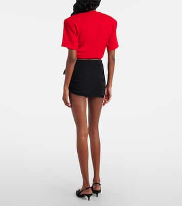 Floral-appliqué miniskirt | Magda Butrym