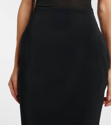 High-Rise-Bleistiftrock | Saint Laurent