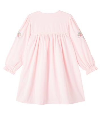 Robe Floriane en velours côtelé à fleurs | Louise Misha