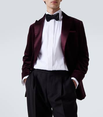 Blazer aus Baumwollsamt | Brunello Cucinelli