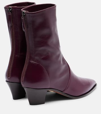 Brunswick 45 leather ankle boots | Aquazzura