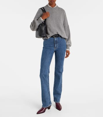 Brunswick 45 leather ankle boots | Aquazzura