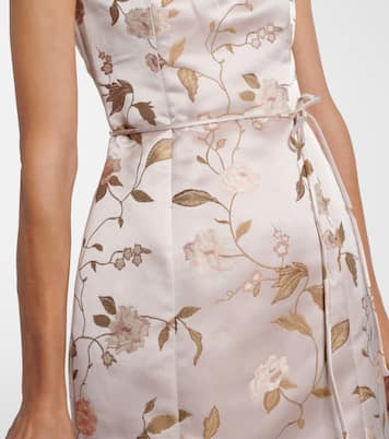 Midikleid Zoe aus Brokat | Staud