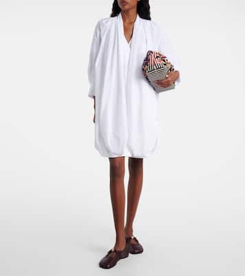 Pebble Soft leather ballet flats  | Loewe