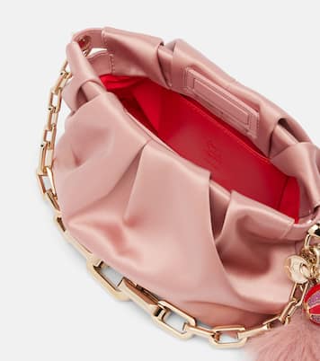Schultertasche Eva Small aus Satin | Christian Louboutin