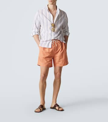 Striped cotton shirt | Brunello Cucinelli