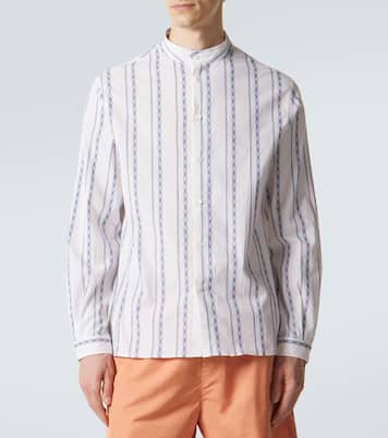 Striped cotton shirt | Brunello Cucinelli
