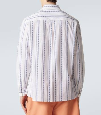 Striped cotton shirt | Brunello Cucinelli
