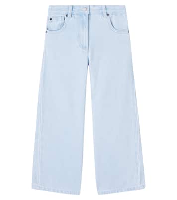 Bestickte Wide-Leg Jeans | Stella McCartney Kids