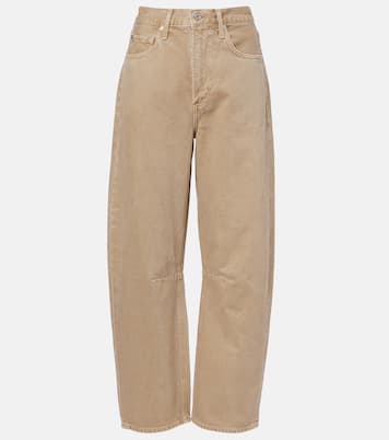 Miro cotton twill barrel-leg pants | Citizens of Humanity