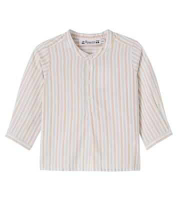 Baby Polisson striped cotton shirt | Bonpoint
