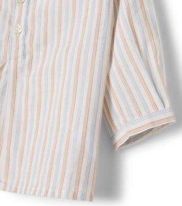 Baby Polisson striped cotton shirt | Bonpoint